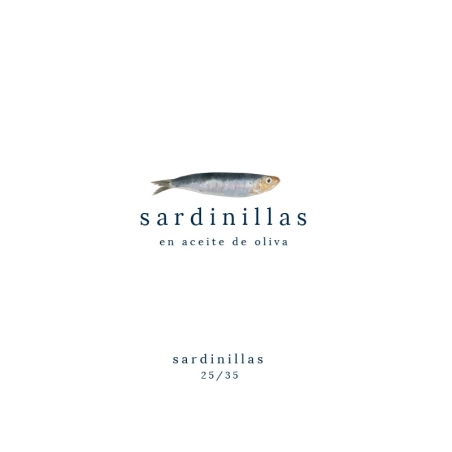 Sardinillas en aceite de oliva 25/35