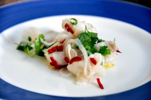 Ceviche. Foto de Flickr. Autor Cyclonebill bajo licencia cc